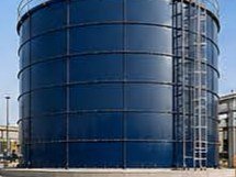 Cylindrical GFS Steel Tanks
